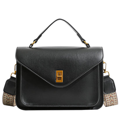 2025 Bag autumn and winter versatile soft leather high-end mail carrier bag simple fashion temperament shoulder bag texture messenger bag women