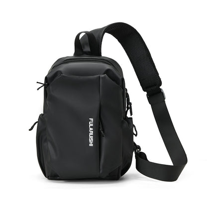 2025  messenger bag men's versatile casual breast bag backpack ins fanny pack trendy cool small satchel women's storage shoulder bag