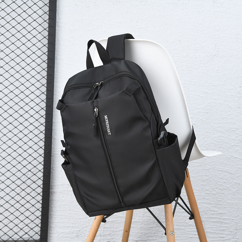 2025 Backpack Men's casual travel bag Large capacity commuter backpack Computer bag College student schoolbag Lightweight backpack