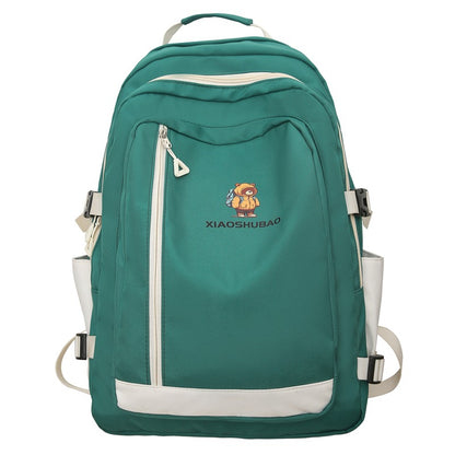 2025 New Simple Casual Backpack Large Capacity Travel Bag Couple Campus School Bag Outdoor Travel Backpack Backpack