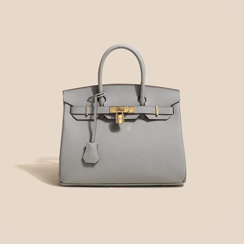 Cross-border new handbag women's leather high-end texture light luxury niche shoulder messenger bag large-capacity fashion women's bag