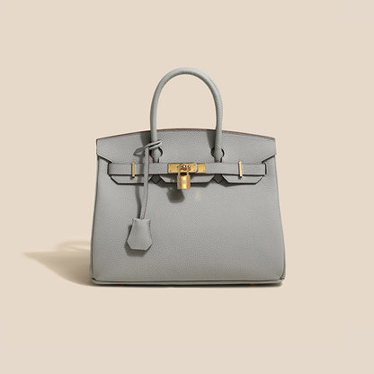 Cross-border new handbag women's leather high-end texture light luxury niche shoulder messenger bag large-capacity fashion women's bag