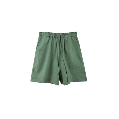 2025 THE MIND strappy elastic waist three-point pants children's 2025 summer Korean version simple casual shorts T5056-1X