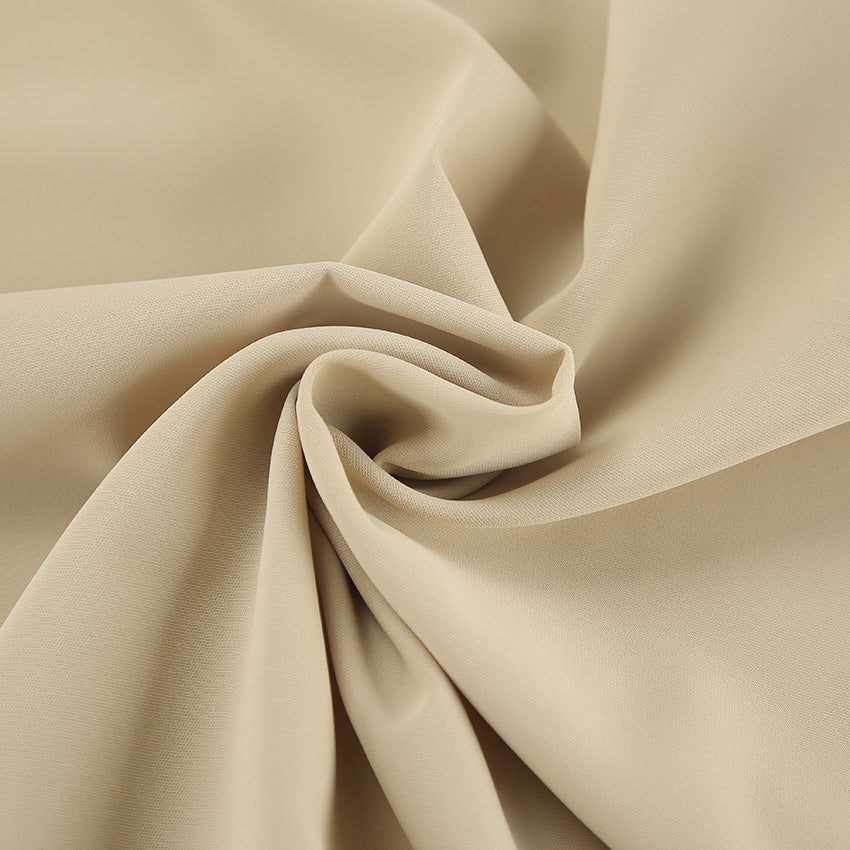 2025 chiffon V-neck waist atmosphere commuter dress popular  autumn fashion New new short skirt