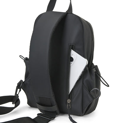 2025 Breast bag men's outdoor travel trend leisure large capacity trend messenger bag ultra-light shoulder bag sports bag men