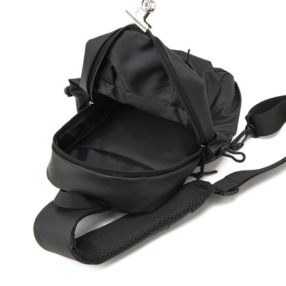 2025  messenger bag men's versatile casual breast bag backpack ins fanny pack trendy cool small satchel women's storage shoulder bag