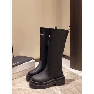 2025  Hot style~ popular new thick heel short boots women's British style Martin boots knight boots trend