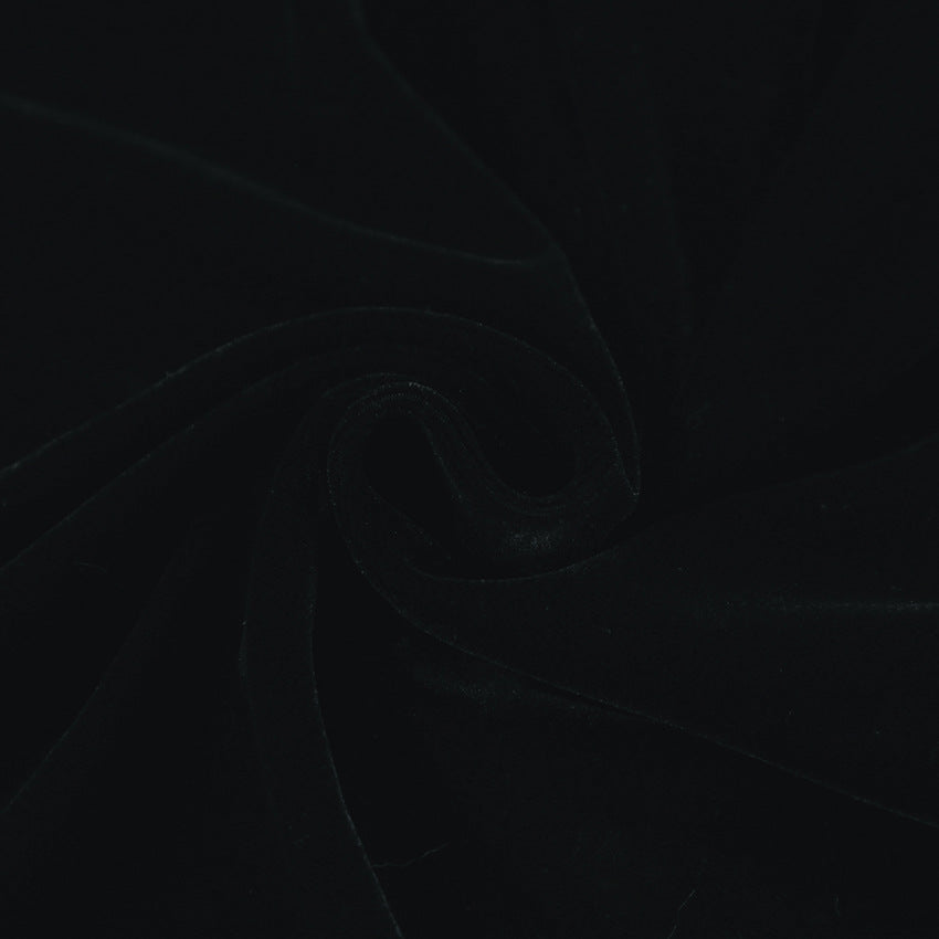 2025 Autumn black sexy slim-fit knitted Korean velvet long-sleeved split-ended contrasting color dress  temperament commuter skirt