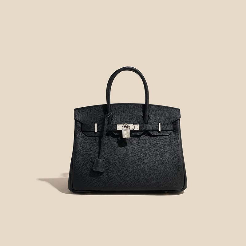 Cross-border new handbag women's leather high-end texture light luxury niche shoulder messenger bag large-capacity fashion women's bag