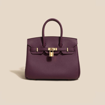 Cross-border new handbag women's leather high-end texture light luxury niche shoulder messenger bag large-capacity fashion women's bag