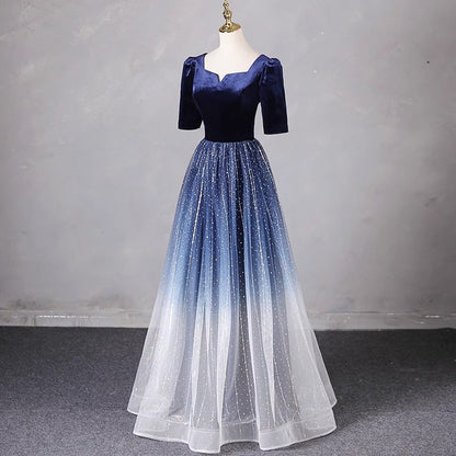 2025 Evening dress women's  spring new high-end banquet annual meeting host atmospheric dress skirt women's long chorus