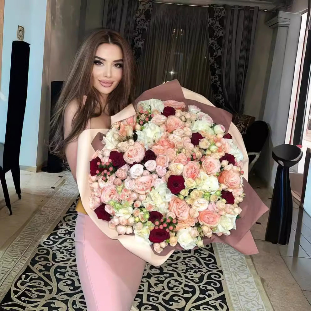 LOVEVOP High-end  women's clothing suspender skirt, lace temperament, slim-fitting fishbone white dress, knitted  bandage skirt