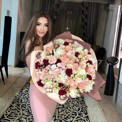 LOVEVOP High-end  women's clothing suspender skirt, lace temperament, slim-fitting fishbone white dress, knitted  bandage skirt