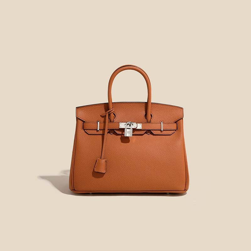 Cross-border new handbag women's leather high-end texture light luxury niche shoulder messenger bag large-capacity fashion women's bag