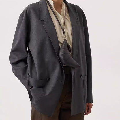 LOVEVOP Wholesale neck small change bag cute croissant bag design sense niche mini concave shape crossbody lipstick earphone bag