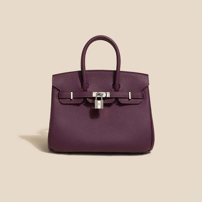 Cross-border new handbag women's leather high-end texture light luxury niche shoulder messenger bag large-capacity fashion women's bag