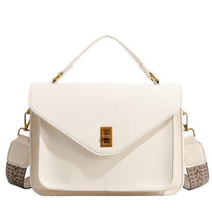 2025 Bag autumn and winter versatile soft leather high-end mail carrier bag simple fashion temperament shoulder bag texture messenger bag women