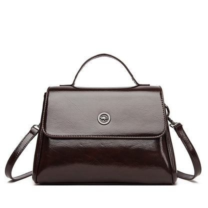 2025 Handbag Premium light luxury women's bag spring fashion simple women's shoulder bag versatile commuter messenger bag