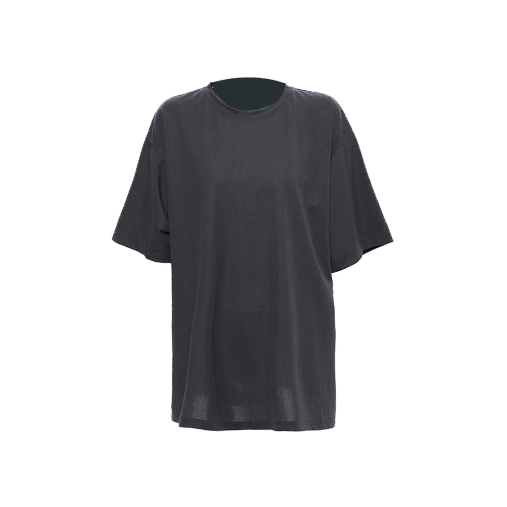 APOZi collection [traceability series] summer solid color simple three-piece set deep space gray commuter set