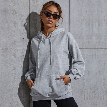LOVEVOP popular New Autumn and Winter Leisure Sports Hoodie South East Asia Cross-border Hot Trade Women's Letter Printed Hooded