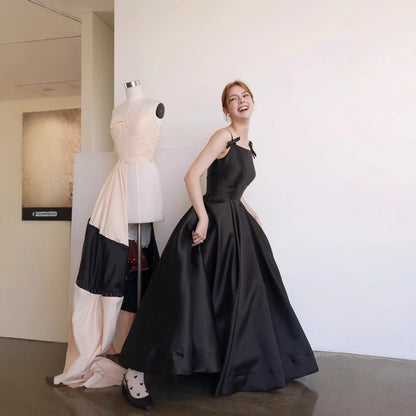 2025 bride sexy suspender light wedding dress satin welcome wedding dress Mori tie license registration small dress skirt women wholesale