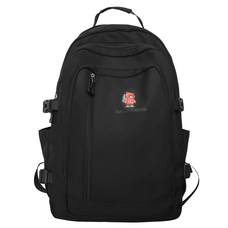 2025 New Simple Casual Backpack Large Capacity Travel Bag Couple Campus School Bag Outdoor Travel Backpack Backpack