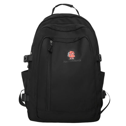 2025 New Simple Casual Backpack Large Capacity Travel Bag Couple Campus School Bag Outdoor Travel Backpack Backpack