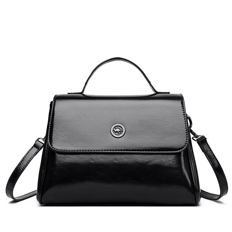 2025 Handbag Premium light luxury women's bag spring fashion simple women's shoulder bag versatile commuter messenger bag