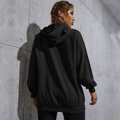 LOVEVOP popular new autumn and winter leisure sports hoodie South East Asia New Popular trade women's letter-printed hooded sweater