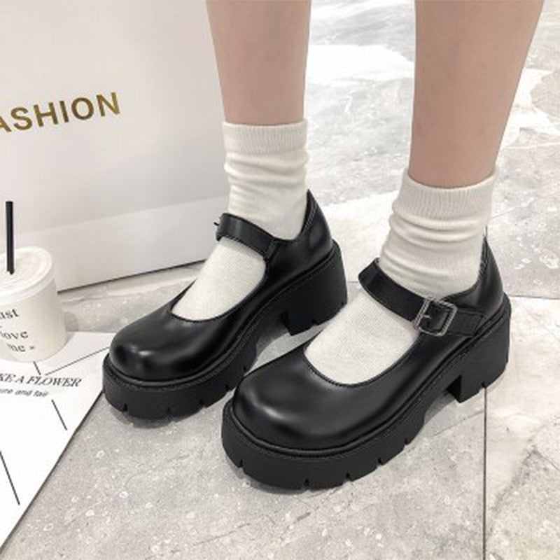 lovevop  Lolita Shoes Woman Platform Mary Janes Women's Cosplay High Heels Shoes Ladies Original Design Pumps Female Casual Shoes