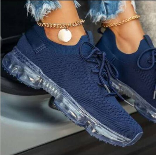 Back to school lovevop  Women Breathable Brand Mesh Sneakers  Women's Casual Flat Female Sports Shoes  Comfortable Woman Lace Up Vulcanized Ladies