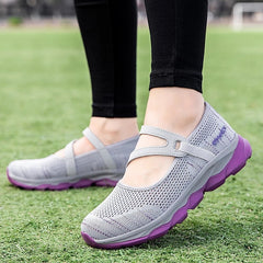 Back to school outfit lovevop  Women Casual Sneakers Womens Comfortable Breathable Walking Shoes Slip On Light Mom Flatform Boat Shoe Anti-Slip Casual Solid