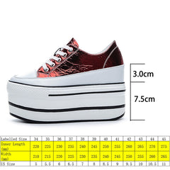 lovevop  Single Shoes Women's Fashion Double Purpose White Shoes Platform Spring Thick Bottom Breathable Women Casual Shoes