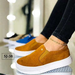 lovevop Women's Shoes  New Fashion Large Size Women's Single Shoes Daily Casual Lazy Slip-On Women's Loafers