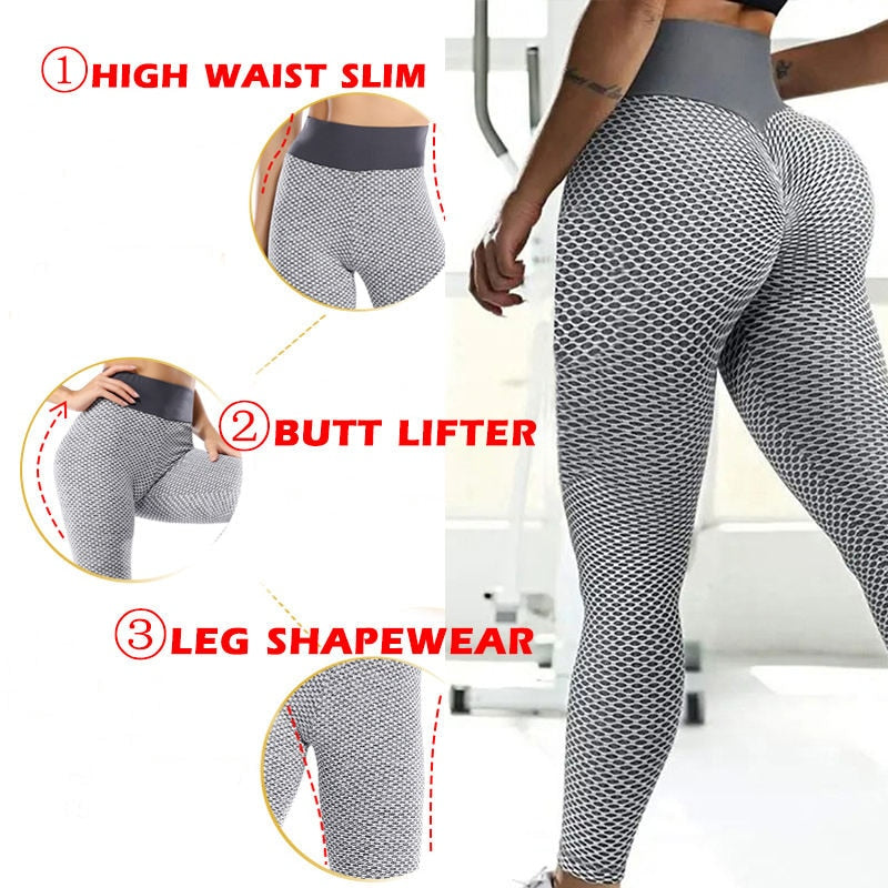 Fashion Tik-Tok Ladies High Waisted Tight Sport Workout Butt Lift Yoga Pants Tik Tok Fitness Custom Leggings For Women