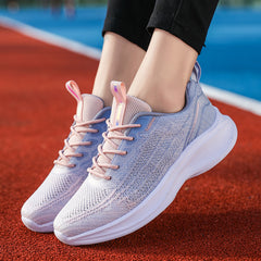 「lovevop」Women Lightweight Breathable Flying Weave Running Shoes