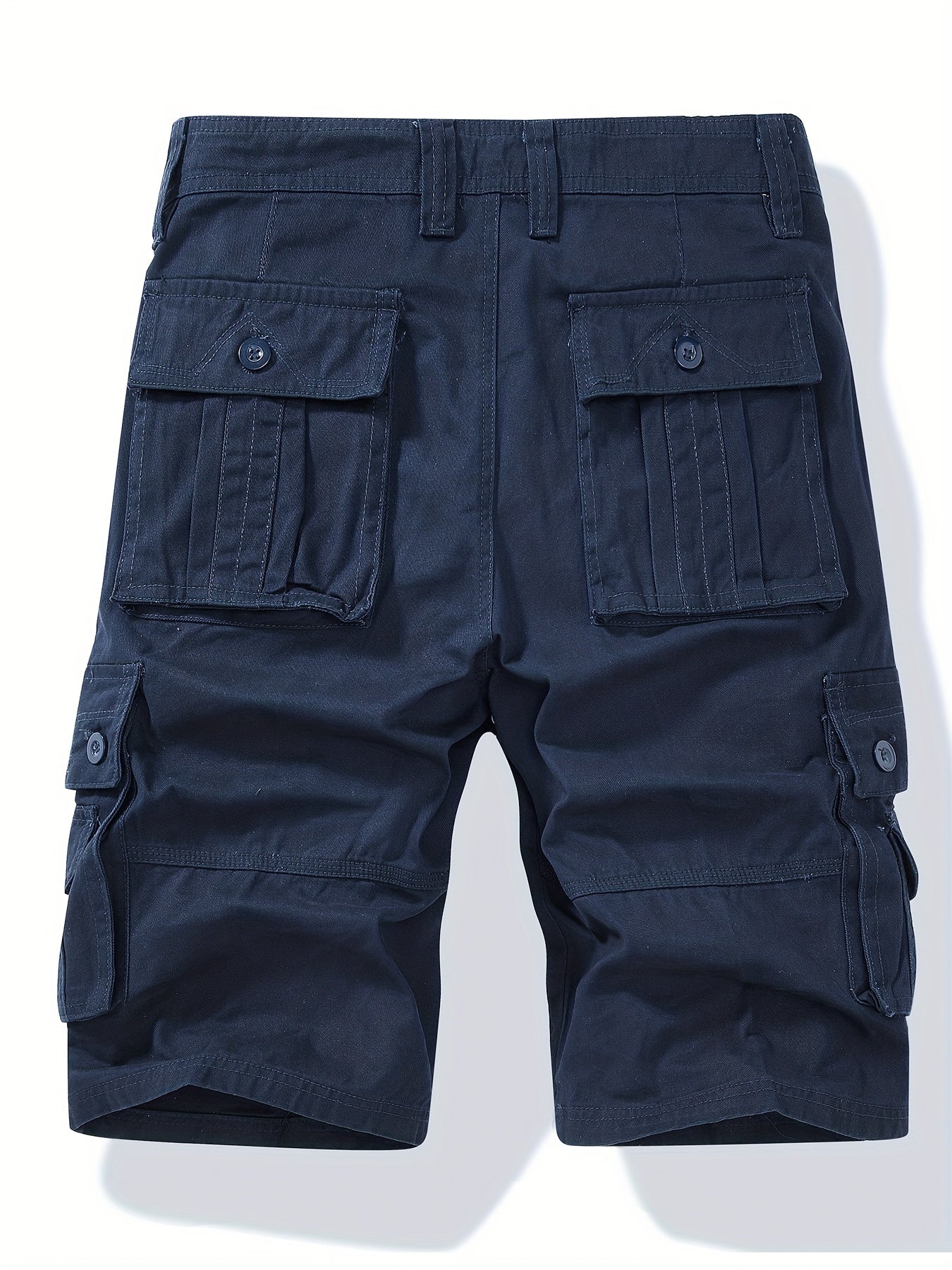 「lovevop」Spring And Summer, Men's Cargo Shorts, Pure Cotton, Casual Beach Pants, Breathable And Multipockets Without Belt