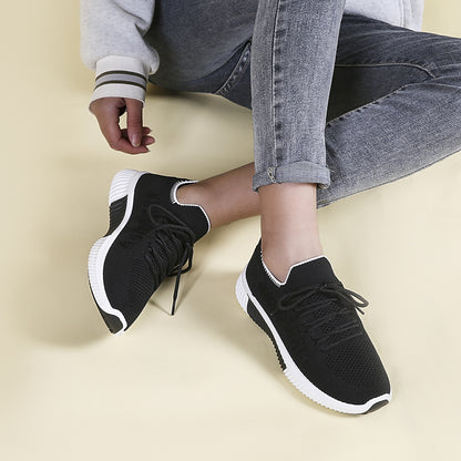 「lovevop」Women Lace-up Front Running Shoes