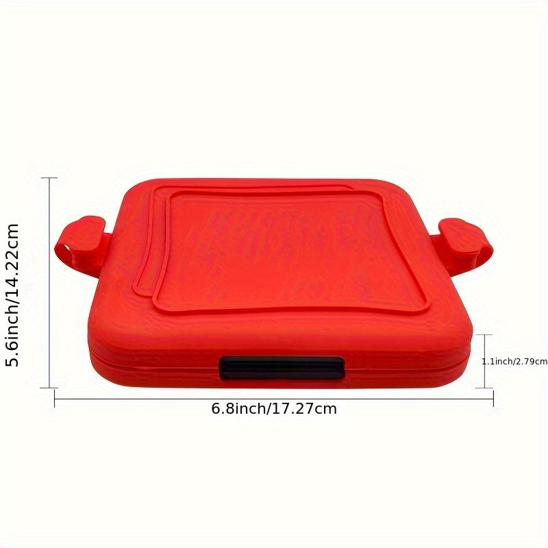 Universal Microwave Crisper Pan - Aluminum Non-Stick Toaster Oven Cookware for Crispy Results - Versatile Sandwich and Snack Maker