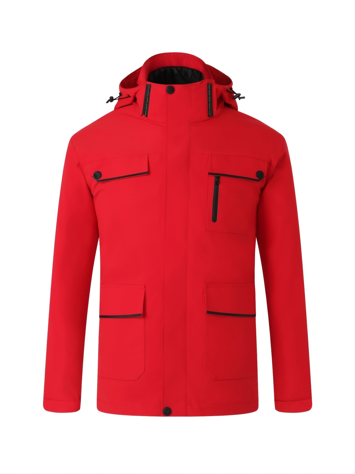 Women's 3-in-1 Waterproof Down Jacket with Ultra Thermal Hood and Taped Seams