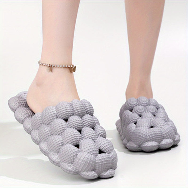 「lovevop」Women's Soft & Comfy Bubble Slides Slippers - Perfect for Indoor & Outdoor Use!