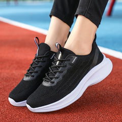 「lovevop」Women Lightweight Breathable Flying Weave Running Shoes