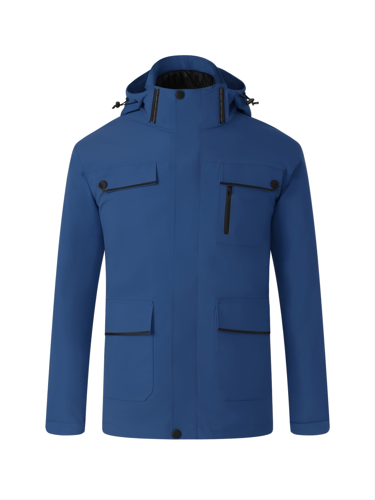 Women's 3-in-1 Waterproof Down Jacket with Ultra Thermal Hood and Taped Seams