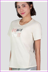 lovevop Fashion Casual Sport Yoga Short Sleeve Tops T-shirts FW5784