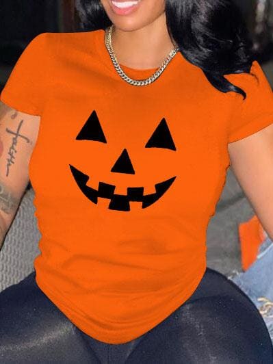 lovevop Fashion Casual Crew Neck Short Sleeve T-Shirt