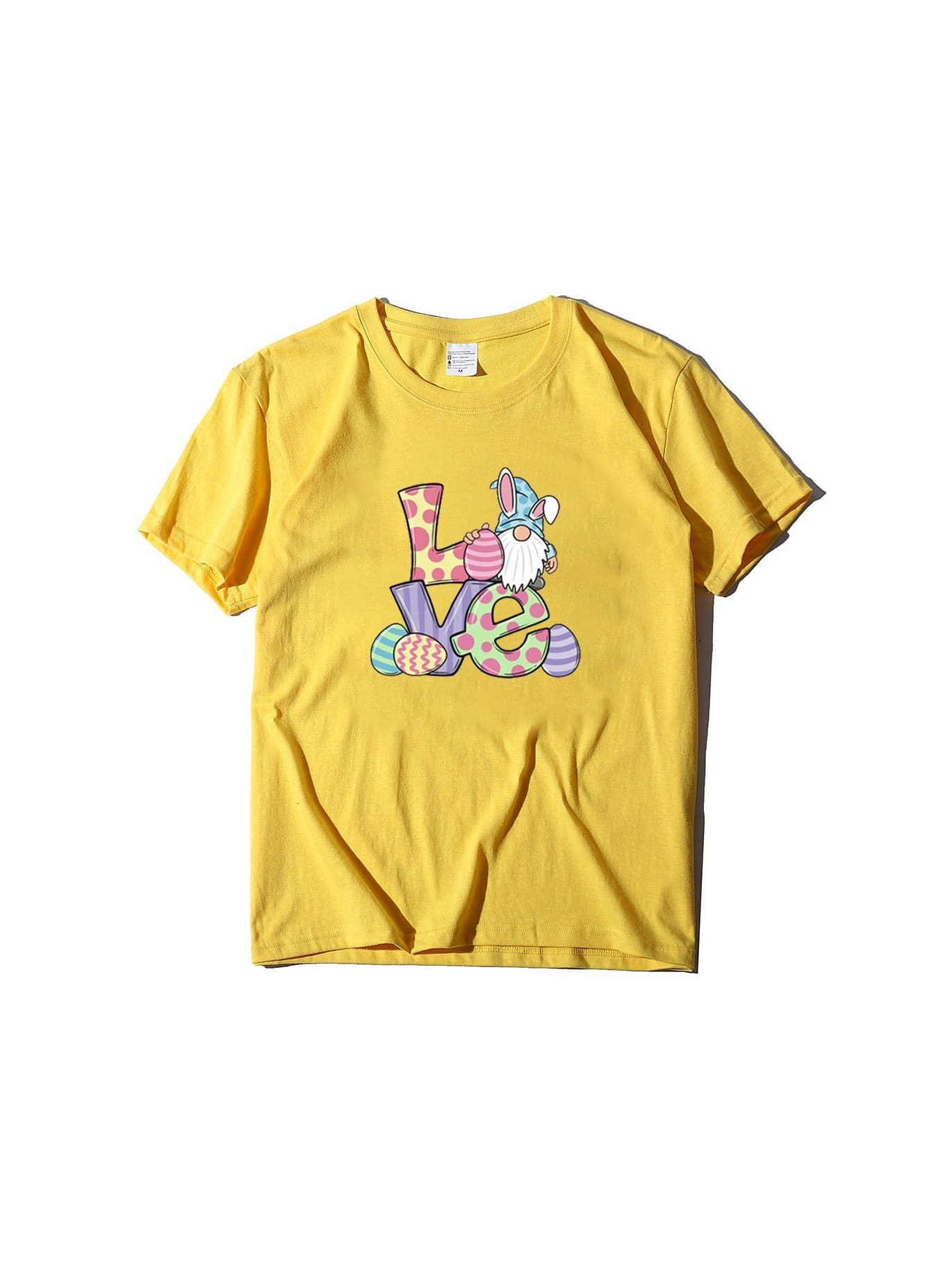 lovevop Letter Printed Casual Women T-Shirt For Summer