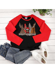 lovevop New Arrival Casual Christmas T-Shirt For Women