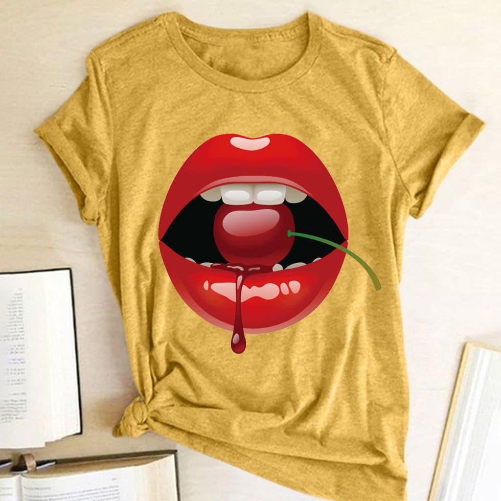 lovevop Summer Casual Versatile Printed T-Shirt For Women