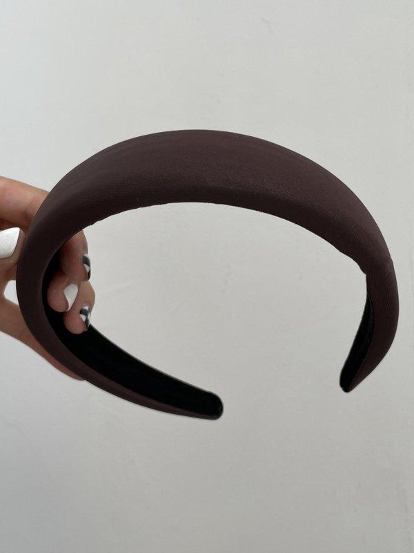 lovevop Fashion Solid Color Cloth Wide Hair Hoop Hair Accessories