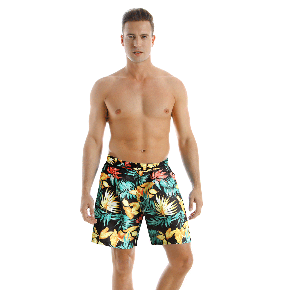 「🎁Father's Day Sale - 50% OFF」Family Matching Plants Printed Swimsuits